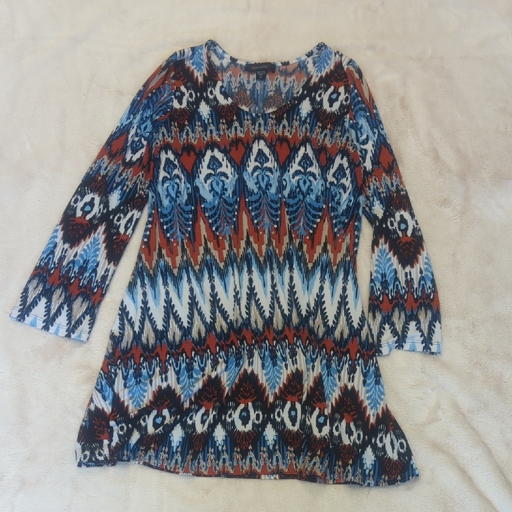 Karen Kane Multicolor Long Sleeve Dress